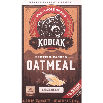 Kodiak Cakes Chocolate Chip Instant Oatmeal - 10.58 Ounce