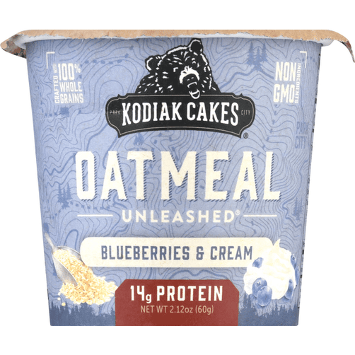 Kodiak Cakes Oatmeal Power Cup, Blueberries & Cream Cup - 2.12 Ounce