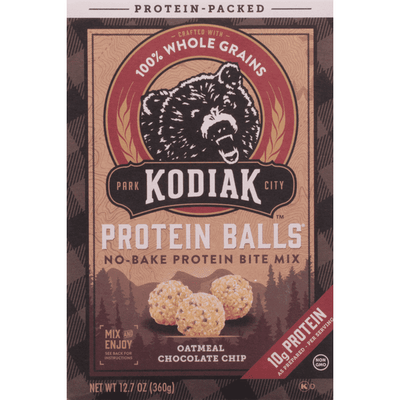 Kodiak Cakes Protein Balls Oatmeal Chocolate Chip - 12.7 Ounce