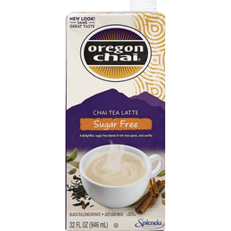 Oregon Chai Sugar Free Chai Tea Latte Black Tea Concentrate - 32 Ounce