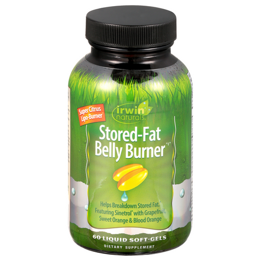 Irwin Naturals Stored Fat Belly Burner, Liquid Soft-Gels - 60 Count