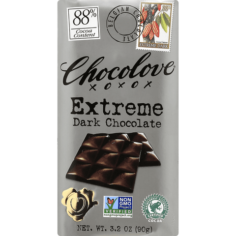 Chocolove Extreme Dark Chocolate - 3.2 Ounce