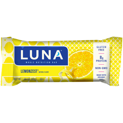 LUNA Lemonzest Bar - 1.69 Ounce