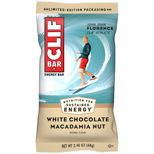 CLIF BAR White Chocolate Macadamia Nut Energy Bar - 2.4 Ounce