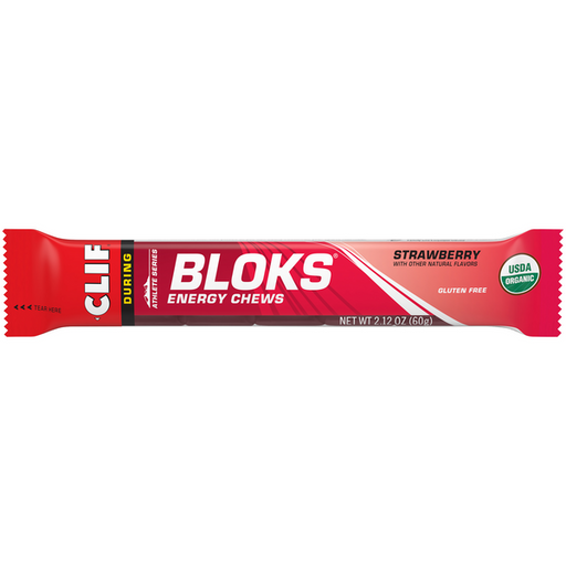 CLIF BLOKS Strawberry Energy Chews - 2.12 Ounce