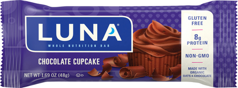LUNA Chocolate Cupcake Whole Nutrition Bar - 1.69 Ounce