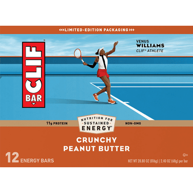 Clif Bar Crunchy Peanut Butter Energy Bars - 28.8 Ounce