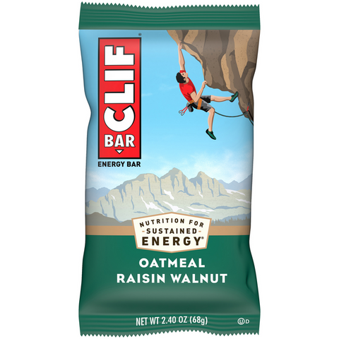 CLIF BAR Oatmeal Raisin Walnut  Energy Bar - 2.4 Ounce