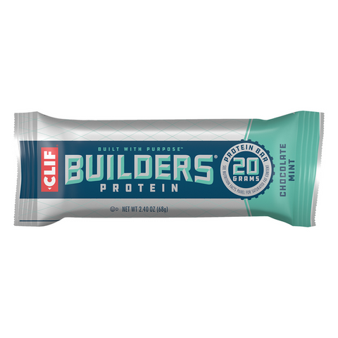 CLIF BUILDERS Chocolate Mint Protein Bar - 2.4 Ounce