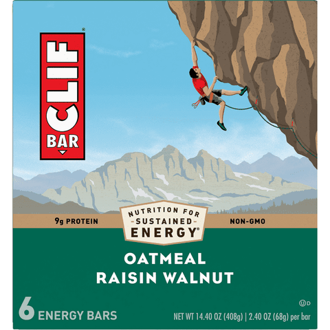 Clif Bar Energy Bar Oatmeal Raisin Walnut - 14.4 Ounce