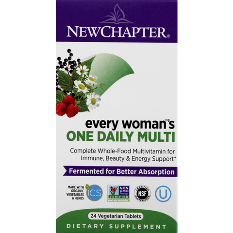 New Chapter Every Woman's One Daily Multi Tablets - 24 Count