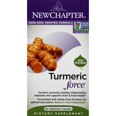 New Chapter Turmeric Force Capsules - 60 Count