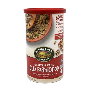 Natures Path Organic Gluten Free Old Fashioned Oats - 18 Ounce