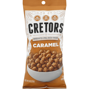 G.H. Cretors Just the Caramel Popped Corn - 8 Ounce