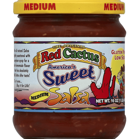 Red Cactus America's Sweet Medium Salsa - 16 Ounce