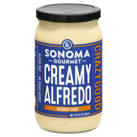 Sonoma Gourmet Sauce, Creamy Alfredo - 15.5 Ounce
