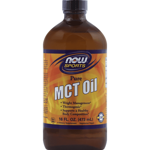 NOW Sports MCT Oil Weight Management, Pure Unflavored, Keto Friendly - 16.9 Ounce