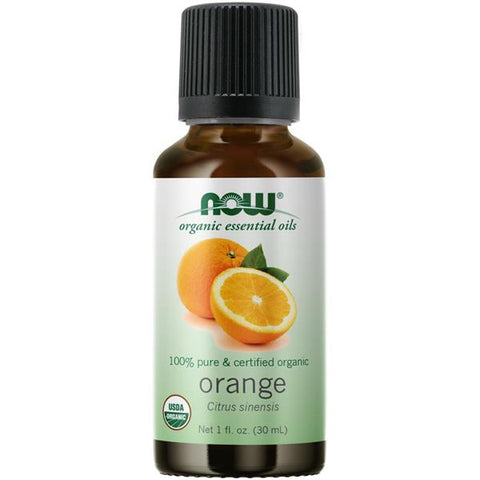 NOW Organic Orange Essential Oil - 1 Ounce