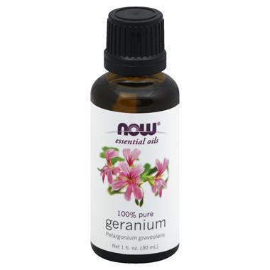 NOW Geranium 100% Pure Essential Oils - 1 Ounce