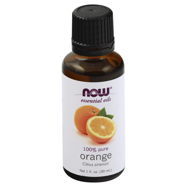 NOW Orange Essential Oils - 1 Ounce