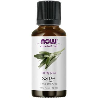 NOW Sage Essential Oil - 1 Ounce