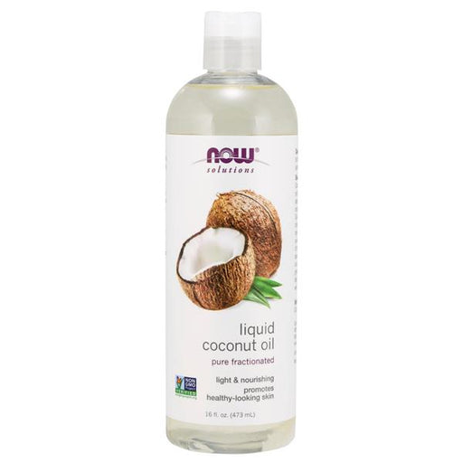NOW Solutions Liquid Coconut Oil - 16 Ounce