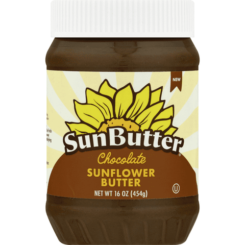 SunButter Sunflower Butter, Chocolate - 16 Ounce