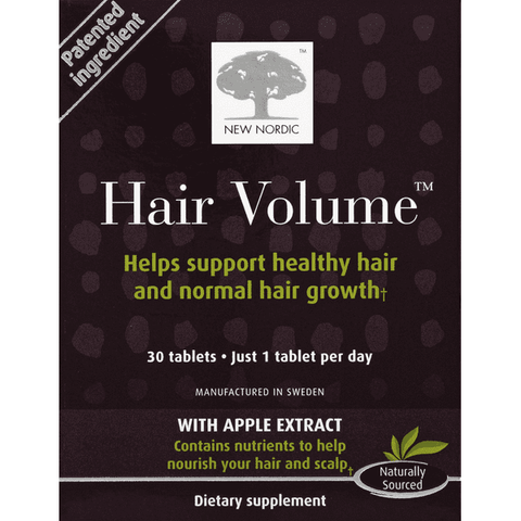 New Nordic Hair Volume, Tablets - 30 Count