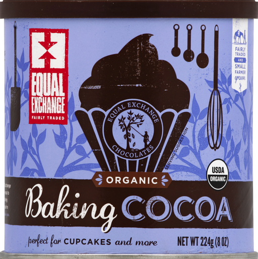 Equal Exchange Organic Baking Cocoa - 8 Ounce