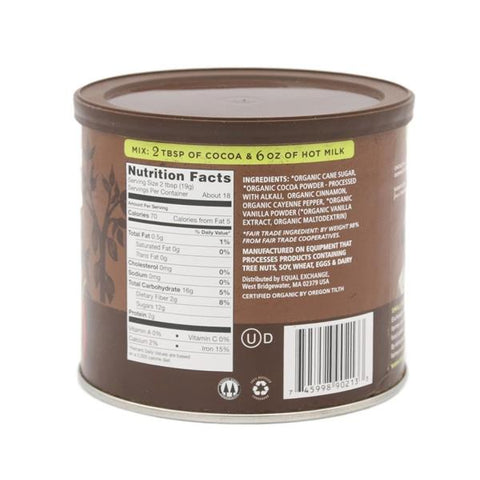 Equal Exchange Organic Spicy Cocoa Mix - 12 Ounce