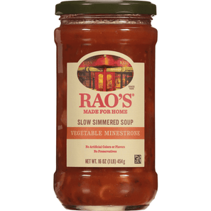 Rao's Vegetable Minestrone Italian Style Slow Simmered Soup - 16 Ounce