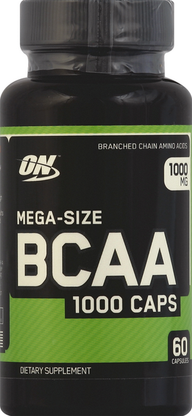 ON BCAA 1000 Caps - 60 Count