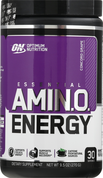 ON Essential Amino Energy Concord Grape - 9.5 Ounce