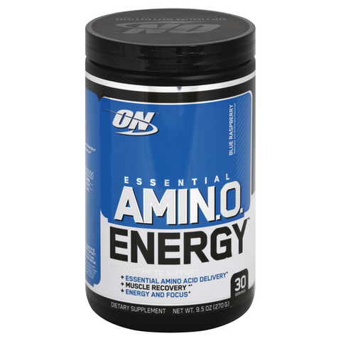 ON Essential Amino Energy Blue Raspberry - 9.5 Ounce