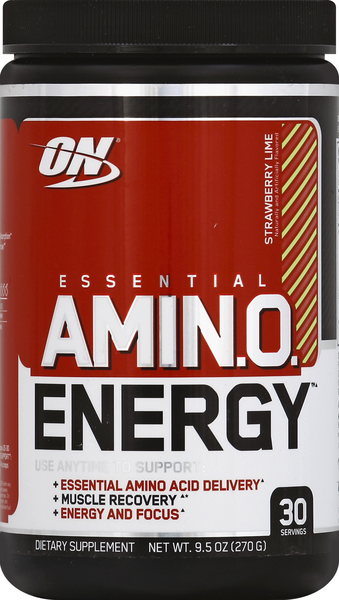 ON Essential Amino Energy Strawberry Lime - 9.5 Ounce