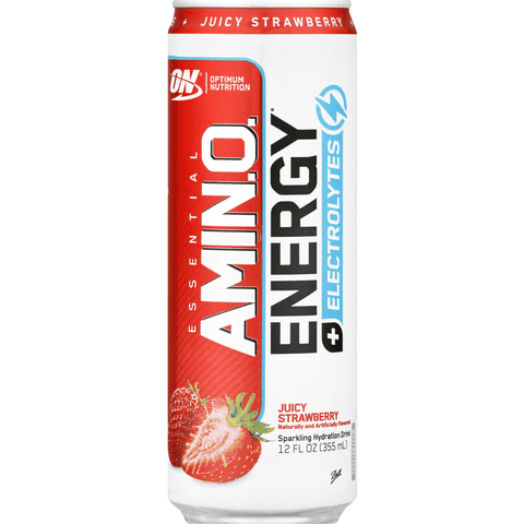 Optimum Nutrition Amino Energy Sparling Strawberry - 12 Ounce