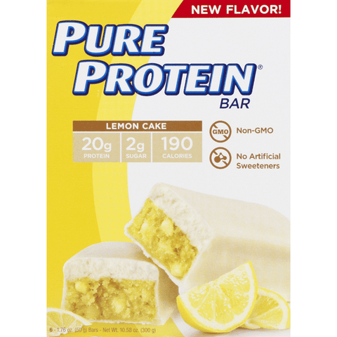 Pure Protein Protein Bar, Lemon Cake - 10.58 Ounce