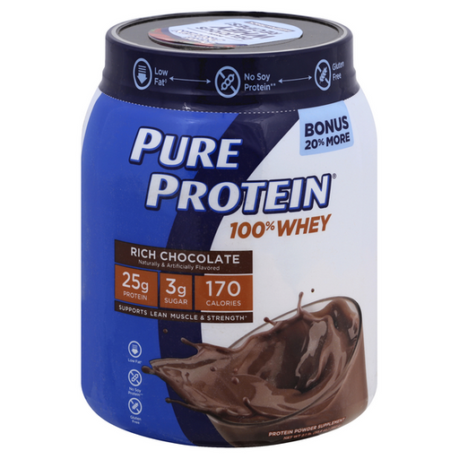 Pure Protein 100% Whey Rich Chocolate - 1.75 Pound