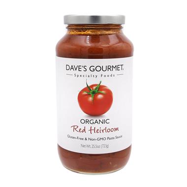 Dave's Gourmet Organic Red Heirloom Pasta Sauce - 25.5 Ounce