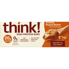 ThinkThin Creamy Peanut Butter High Protein Bar - 10 Each