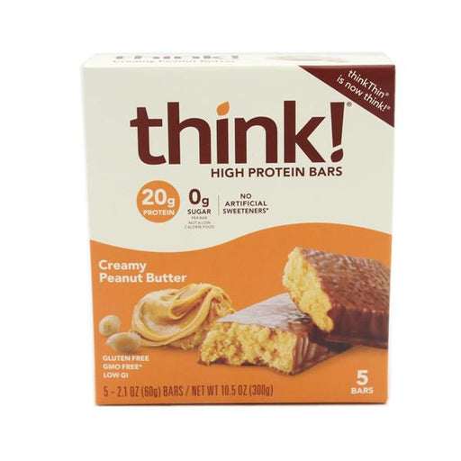 Think Creamy Peanut Butter Protein Bars - 10.5 Ounce