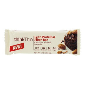 ThinkThin Protein & Fiber Bar Chocolate Almond Brownie - 1.41 Ounce