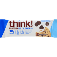 Think Chocolate Chip Protein+ 150 Calorie Bar - 1.41 Ounce