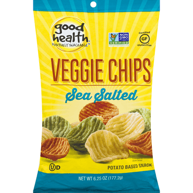Good Health Veggie Chips, Sea Salted - 6.25 Ounce