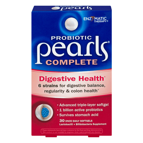 Enzymatic Therapy Pearls Complete Digestive Health Probiotic Softgels - 30 Each