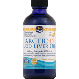 Nordic Naturals Arctic-D Cod Liver Oil - 8 Ounce
