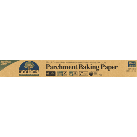 If You Care Parchment Baking Paper 1 Count - 70 Square Feet