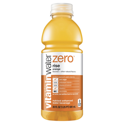 Glaceau Vitaminwater Zero Rise Orange - 20 Ounce