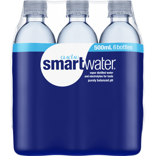 Glaceau Smartwater® 6pk - 16.9 Ounce