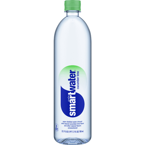 Glaceau SmartWater Cucumber Lime Water - 23.7 Ounce